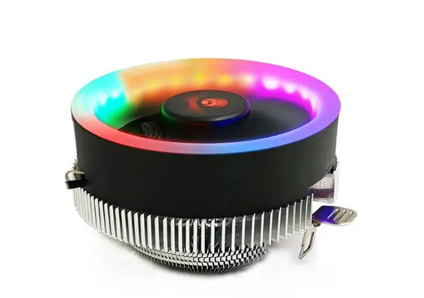 COOLMOON Q2 RGB LED Computer PC CPU Chassis Cooling Cooler Fan Heat Sink