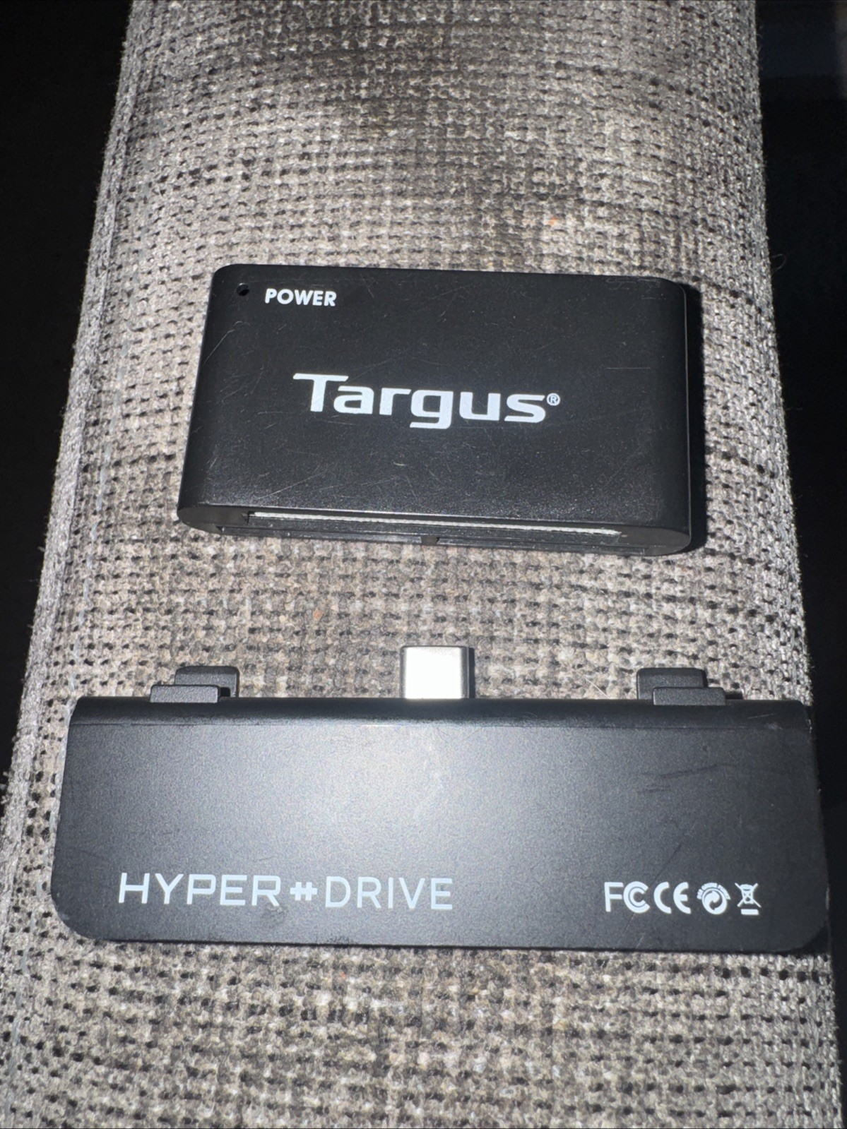 Hyperdrive USB C  And Targus Card Reader