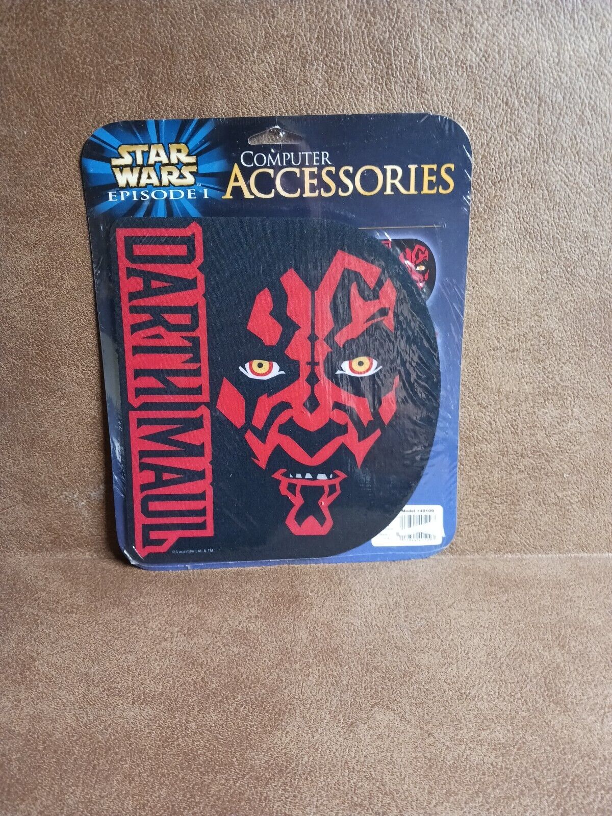 Official Star Wars  Episode 1 Darth Maul Mouse Pad Mat -  NEW - RARE - HTF -