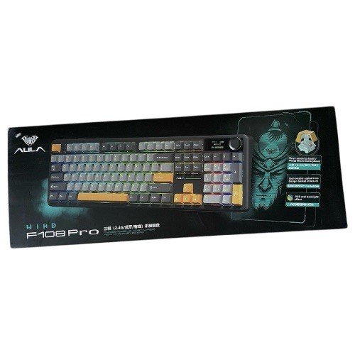 Wireless Mechanical Keyboard, BT5.0USB-C/2.4GHz Swappable Custom Gaming Keyboard
