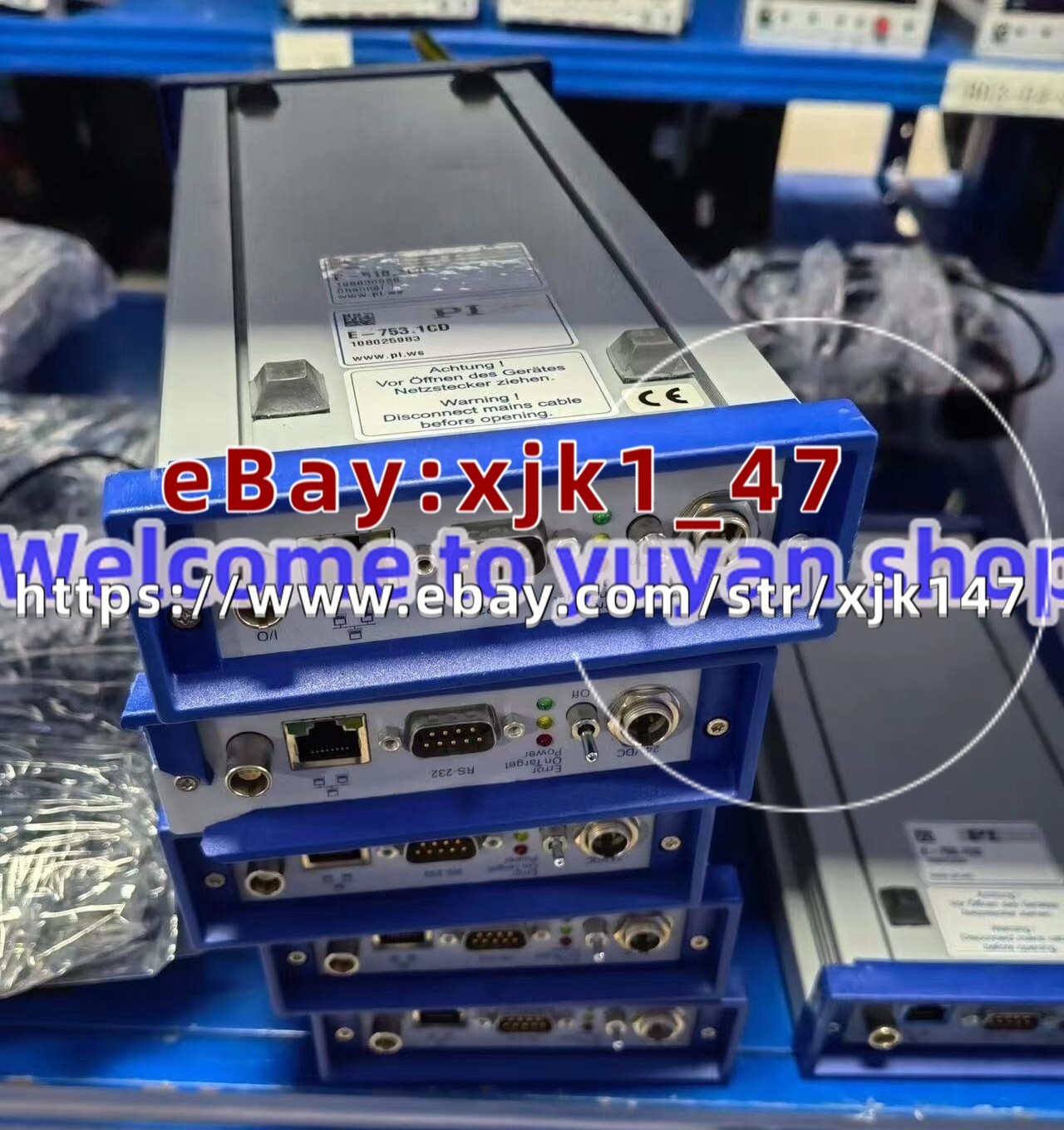 1pc USED P-518.ZCD E-753.1CD Via UPS or FedEX