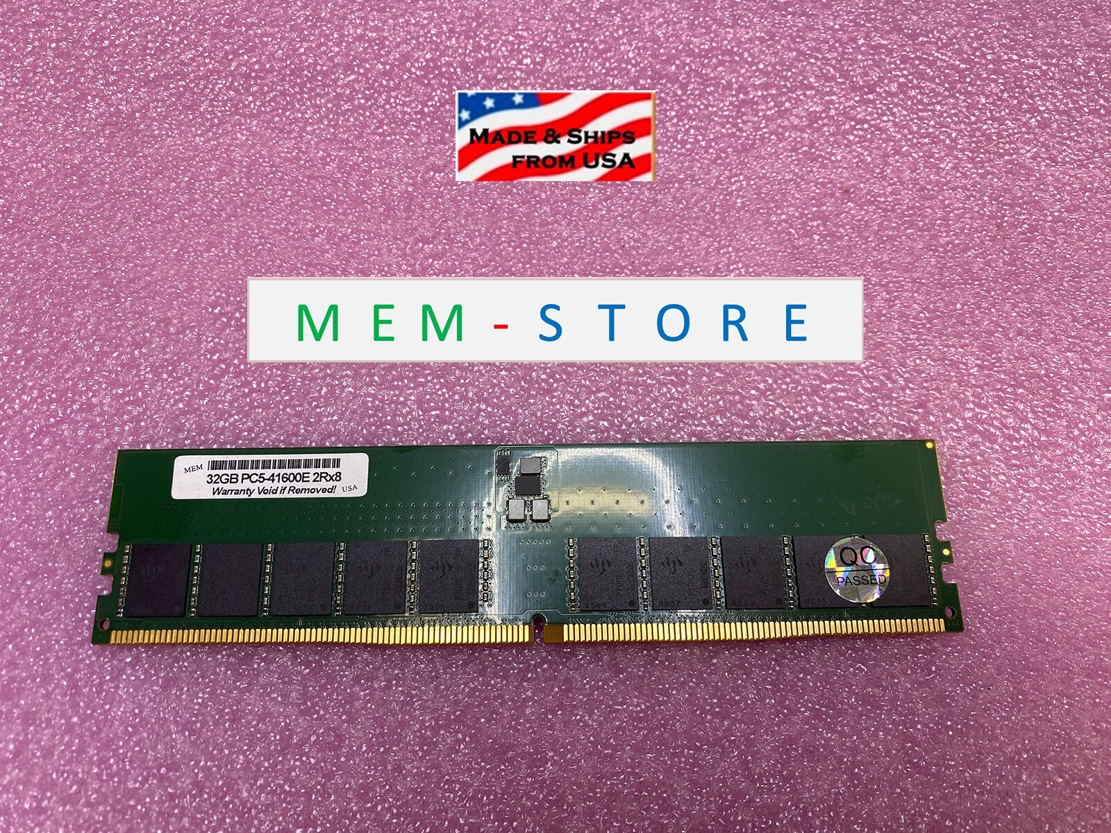 32GB DDR5-5200 ECC UDIMM RAM Tyan Computers Transport CX HG68-B8016 Compatible