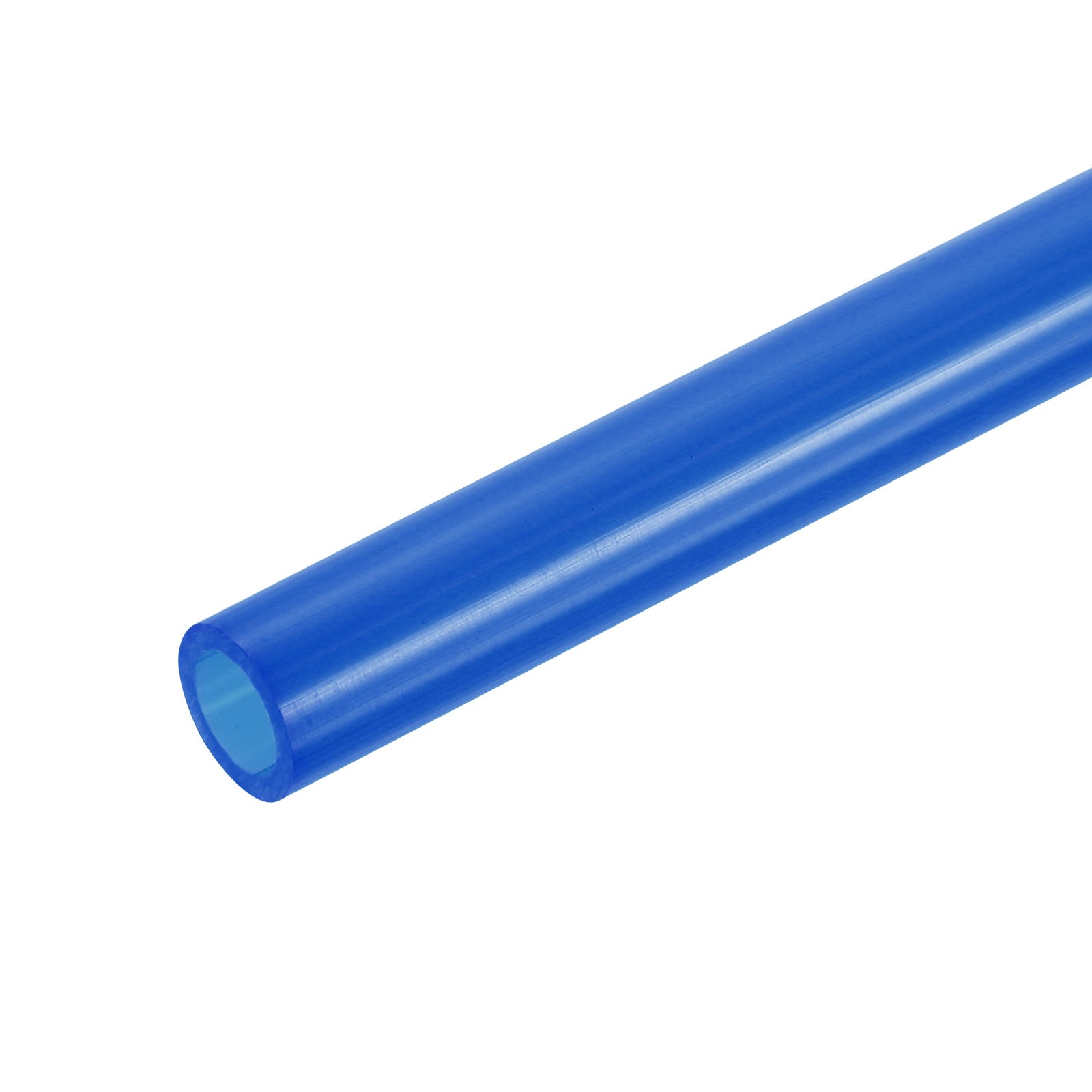 10mmID 14mmOD 500mm Length Rigid PETG Tube, 8PCS Water Cooling Hard Tubes, Blue