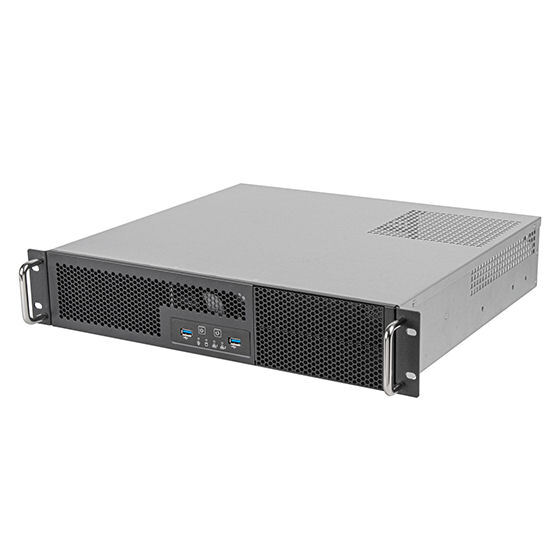Silverstone SST-RM23-502-MINI 2U Micro-ATX Rackmount Chassis USB3.1 Gen1