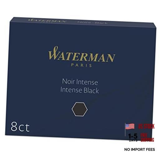 Large Standard Ink Cartridges box of 8 Permanent Black long ink cartridges