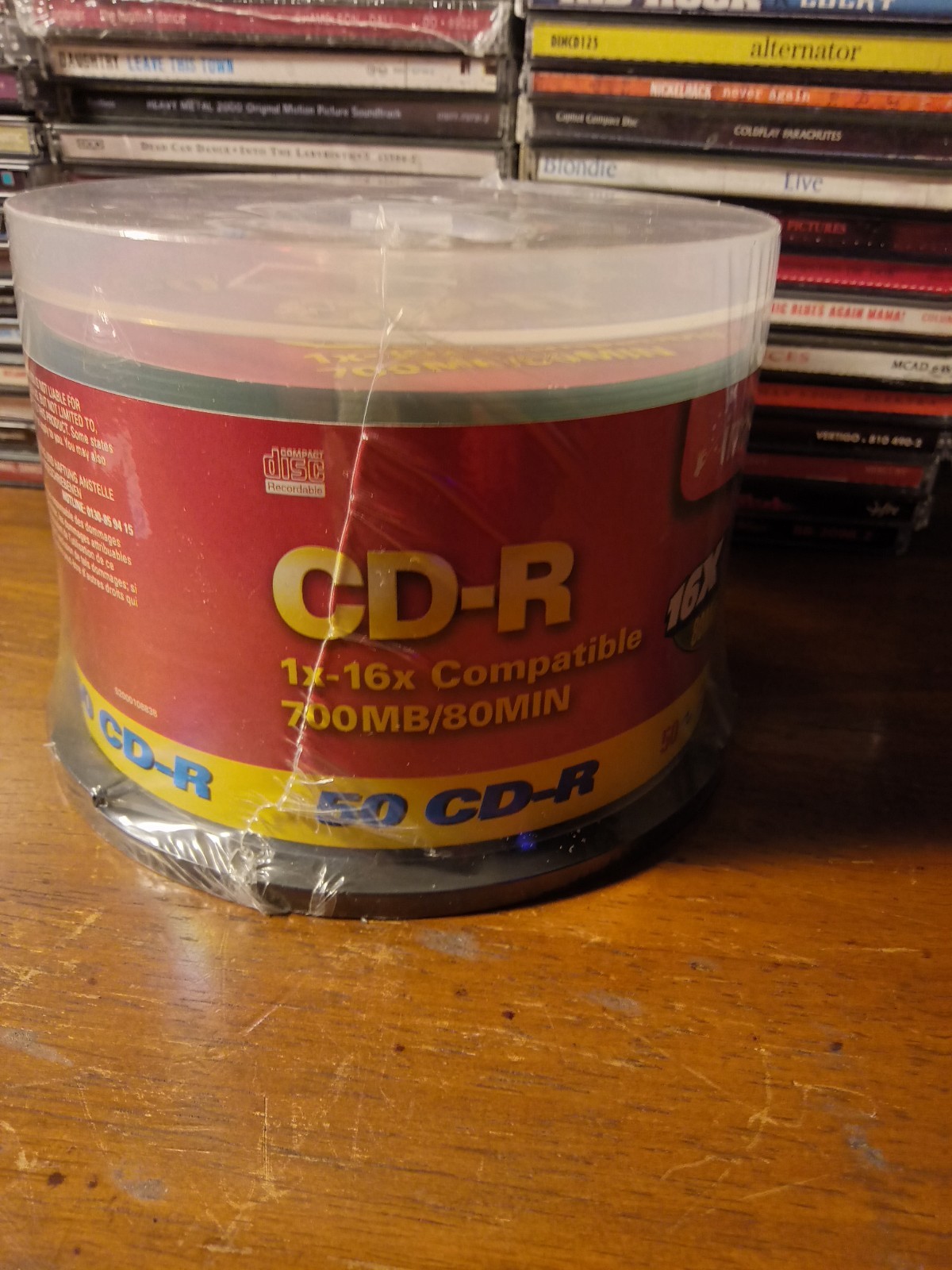50 Pack Imation CD-R Compact Discs - New, Never Opened