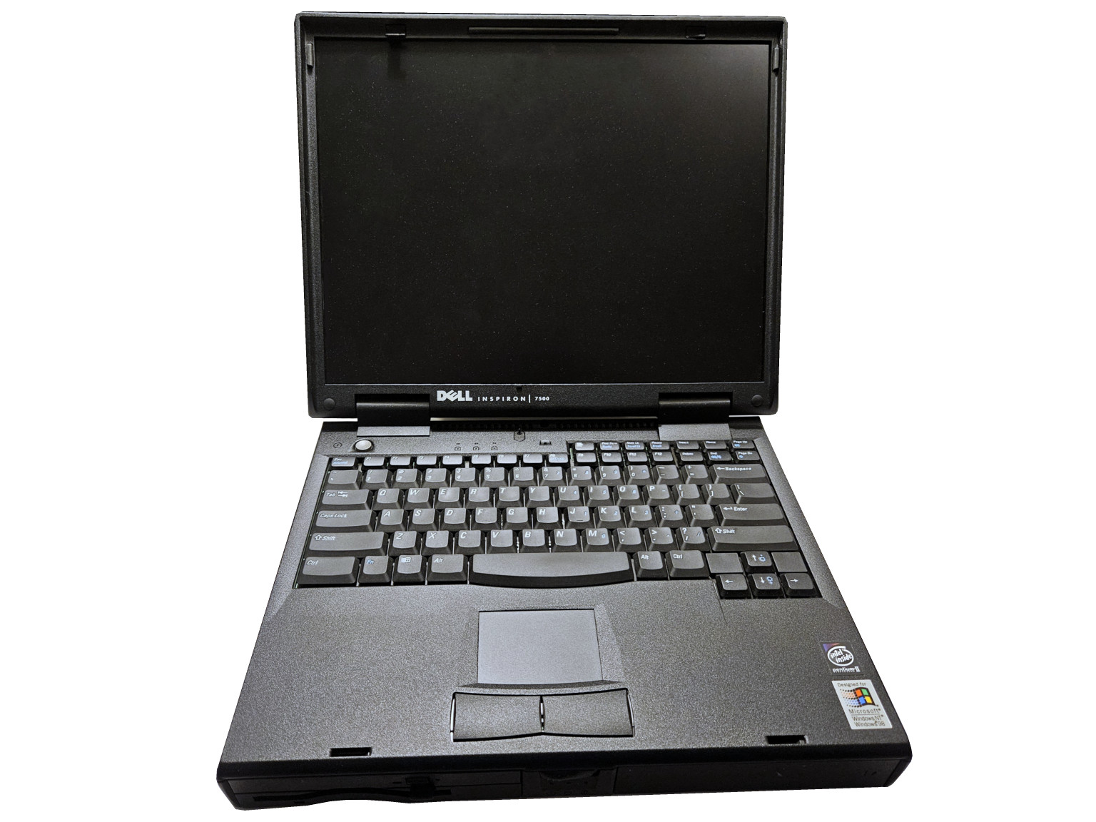 Vintage Dell Inspiron 7500 15" Pentium II 400MHz 128MB 4.8GB Windows 2000 Pro