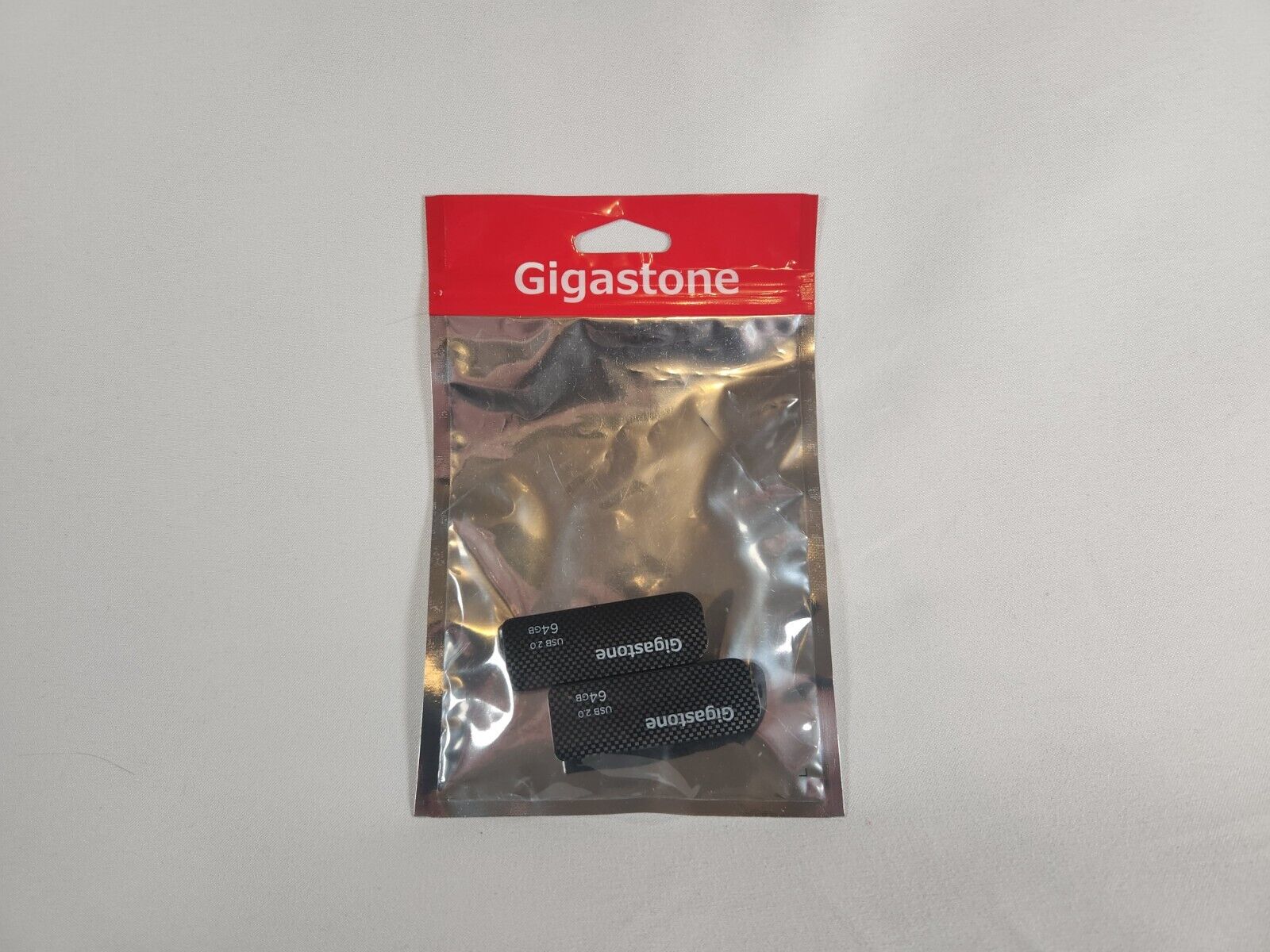 Gigastone V30 64GB USB 2.0 Flash Drive 2-Pack, Capless Retractable Design Pen Dr