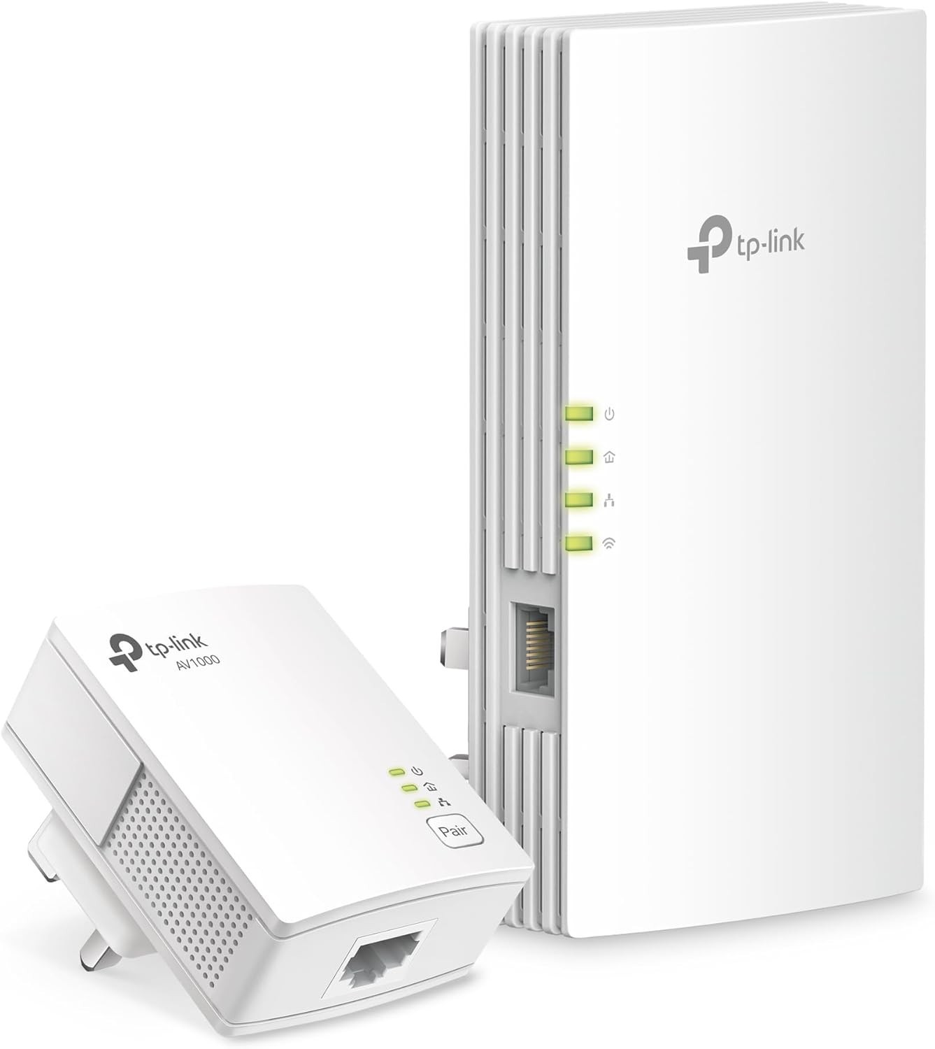 TP-Link AV1000 Powerline Ethernet Adapter+AX1500 Wi-Fi 6 WiFi Extender KIT