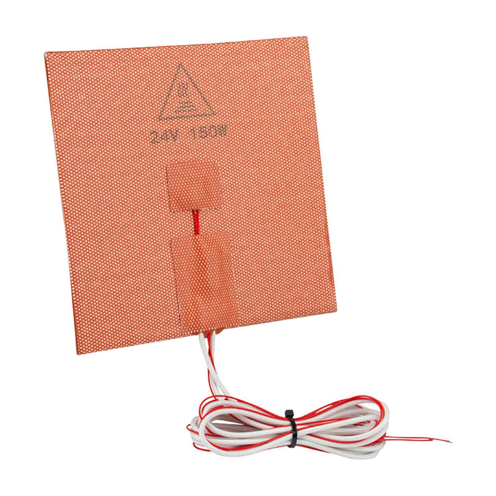 Hot Bed Silicone  Heating Pad for 3D  24V 150W Heating 
