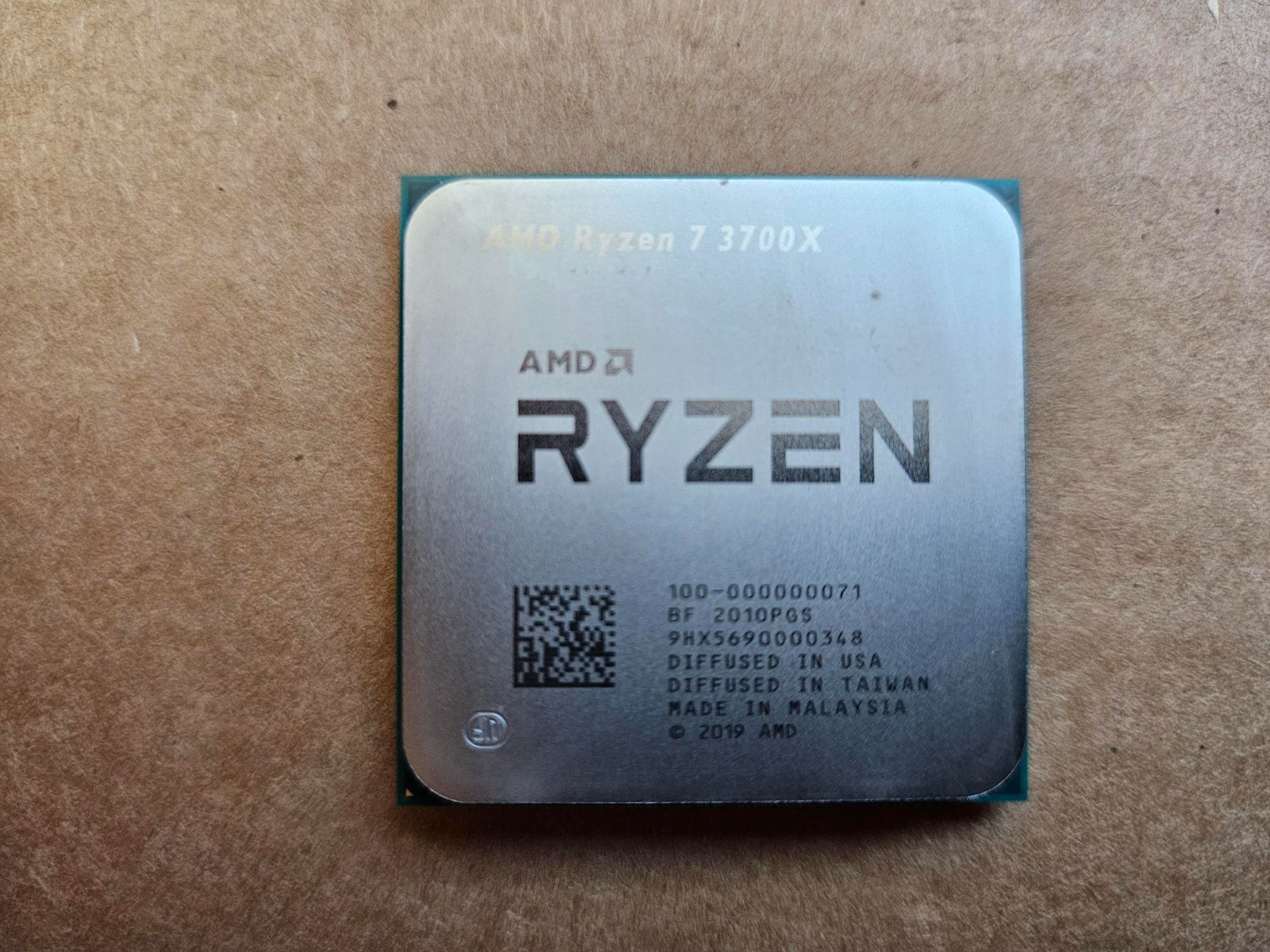 AMD Ryzen 7 3700X 3.6GHz Octa-Core Am4 CPU Processor