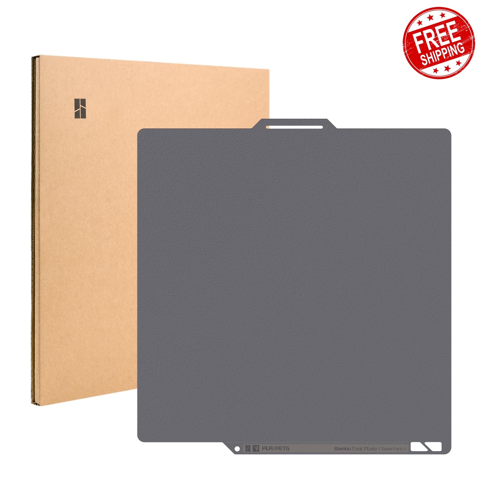 COMTREE Bamboo PEI Build Plate 257x257mm Dual-Sided Cool Plate