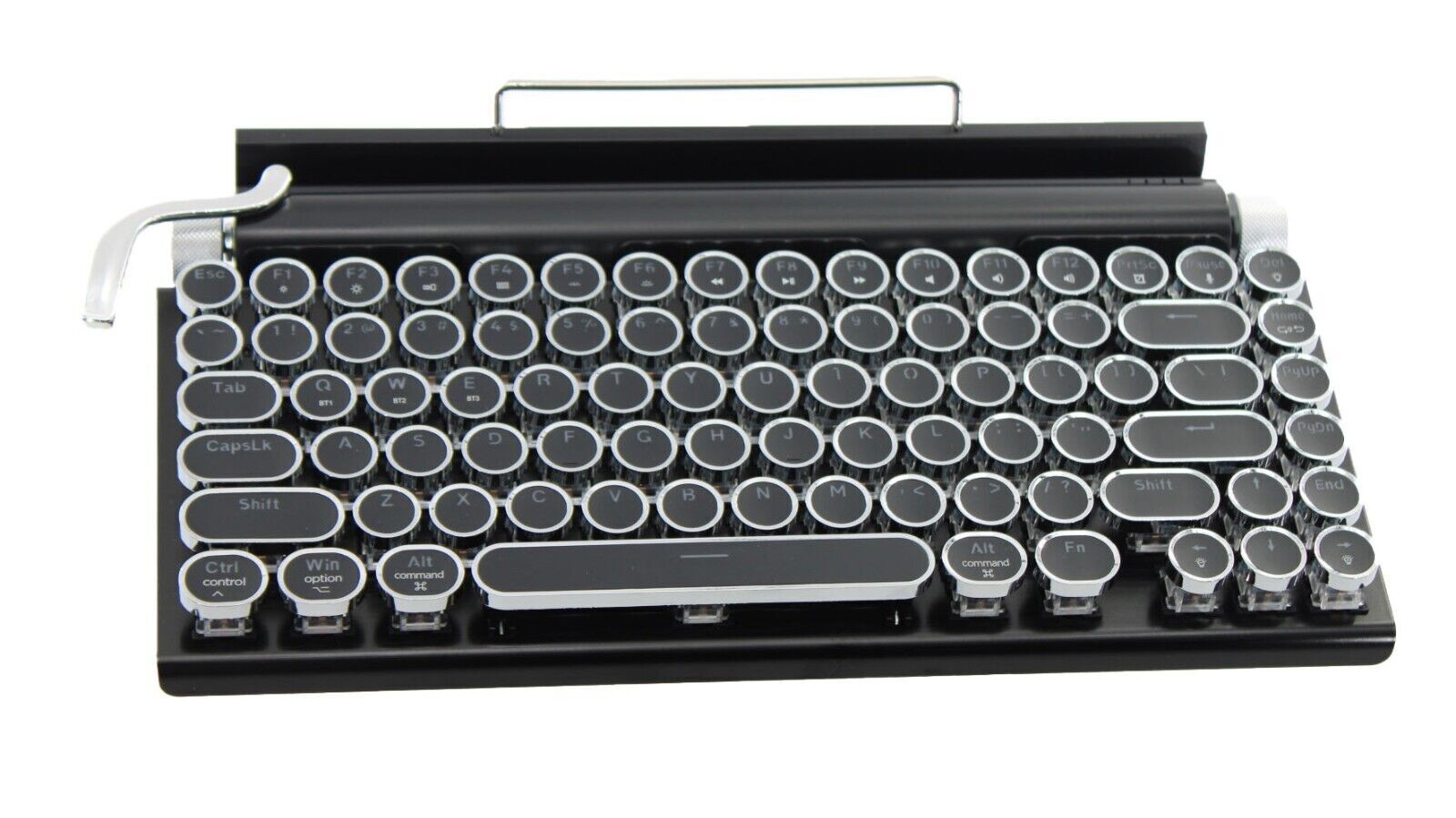 7KEYS Electric Typewriter Vintage with Upgraded Mechanical Bluetooth 5.0