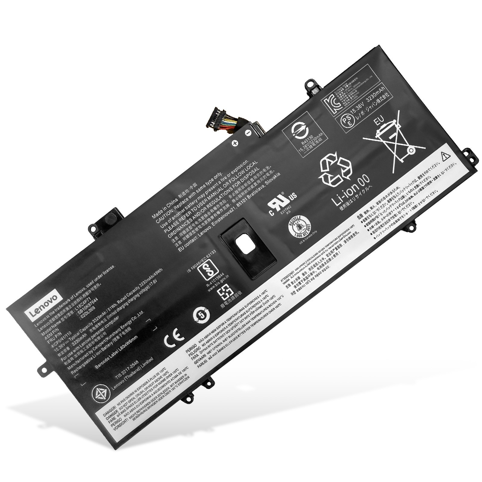 Genuine OEM L18C4P71 L18L4P71 Battery for Lenovo ThinkPad X1 Carbon 2019 2020