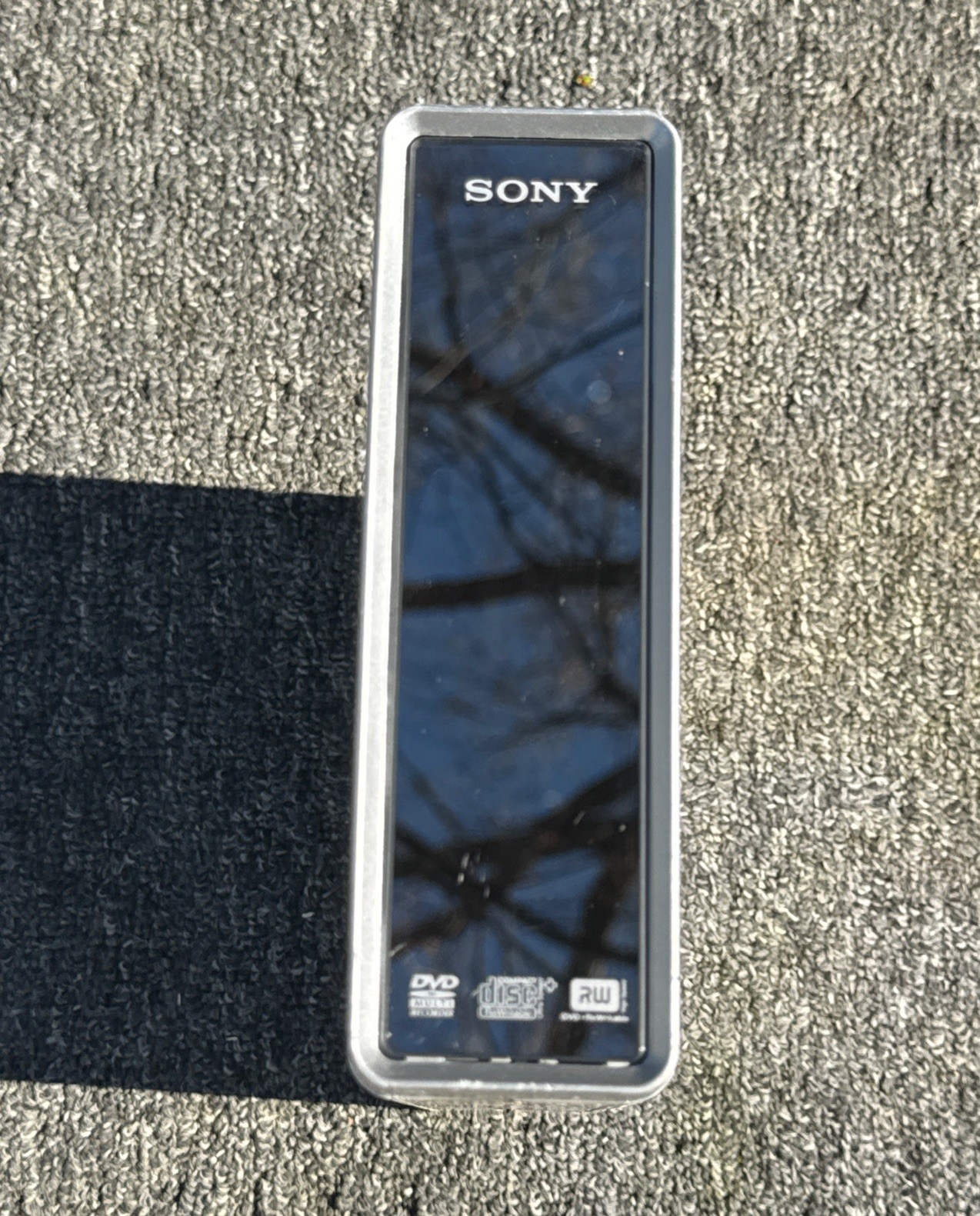 Sony DRX-840U DVD/CD Rewritable Drive Tested For Power And Ejects Comes W/ Cord