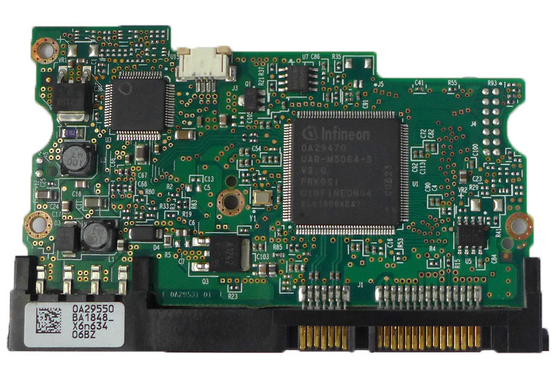 PCB HDT725050VLA360 0A29550 BA1848_ P/N: 0A33437 MLC: BA2163 Hitachi