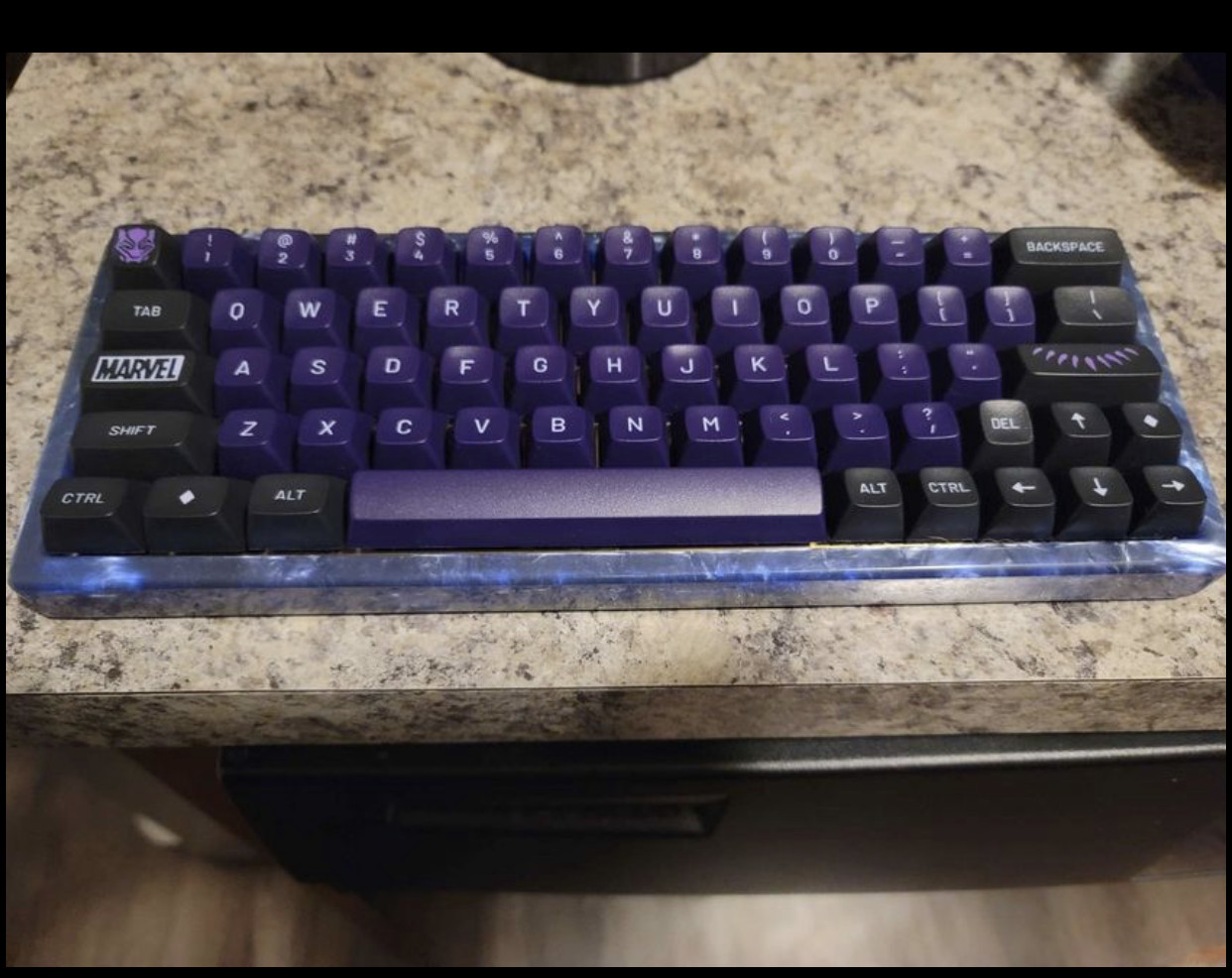 Drop x Marvel Black Panther Key Cap Set for Keyboard