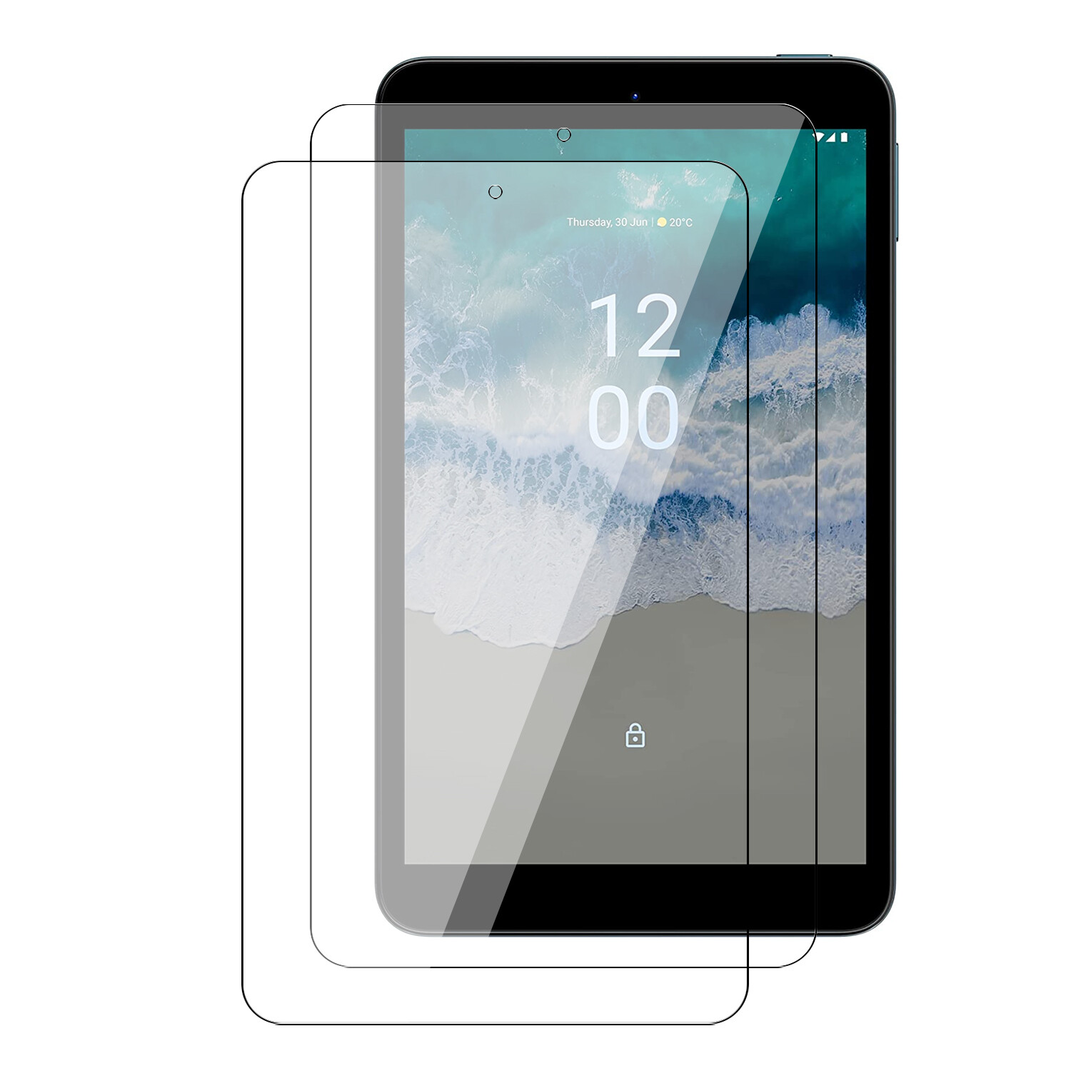 For Nokia T10 8.0 inch 2022 Tablet Screen Protector Tempered Glass Anti- Scratch
