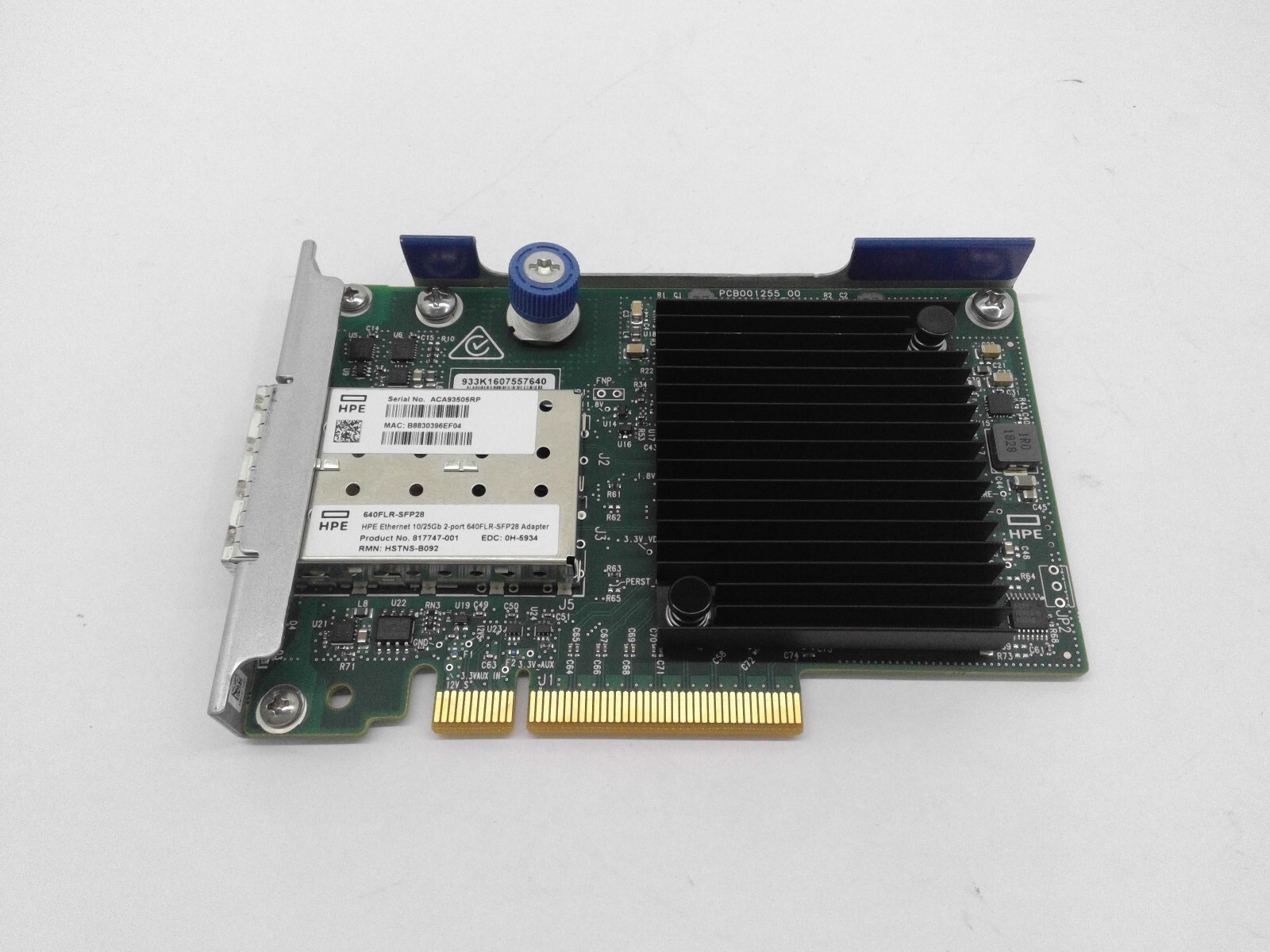 HP Ethernet 817749-B21 10/25Gb 2-port 640FLR SFP28 adapter 840139-001 817747-001