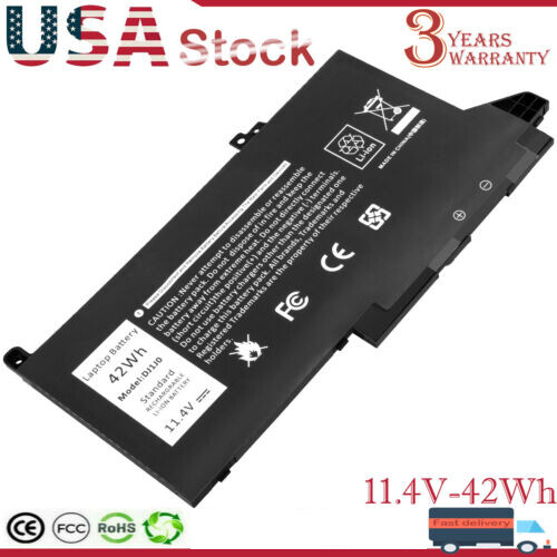 DJ1J0 PGFX4 ONFOH Laptop Battery for Dell Latitude 12 7000 7280 7480 451-BBZL US