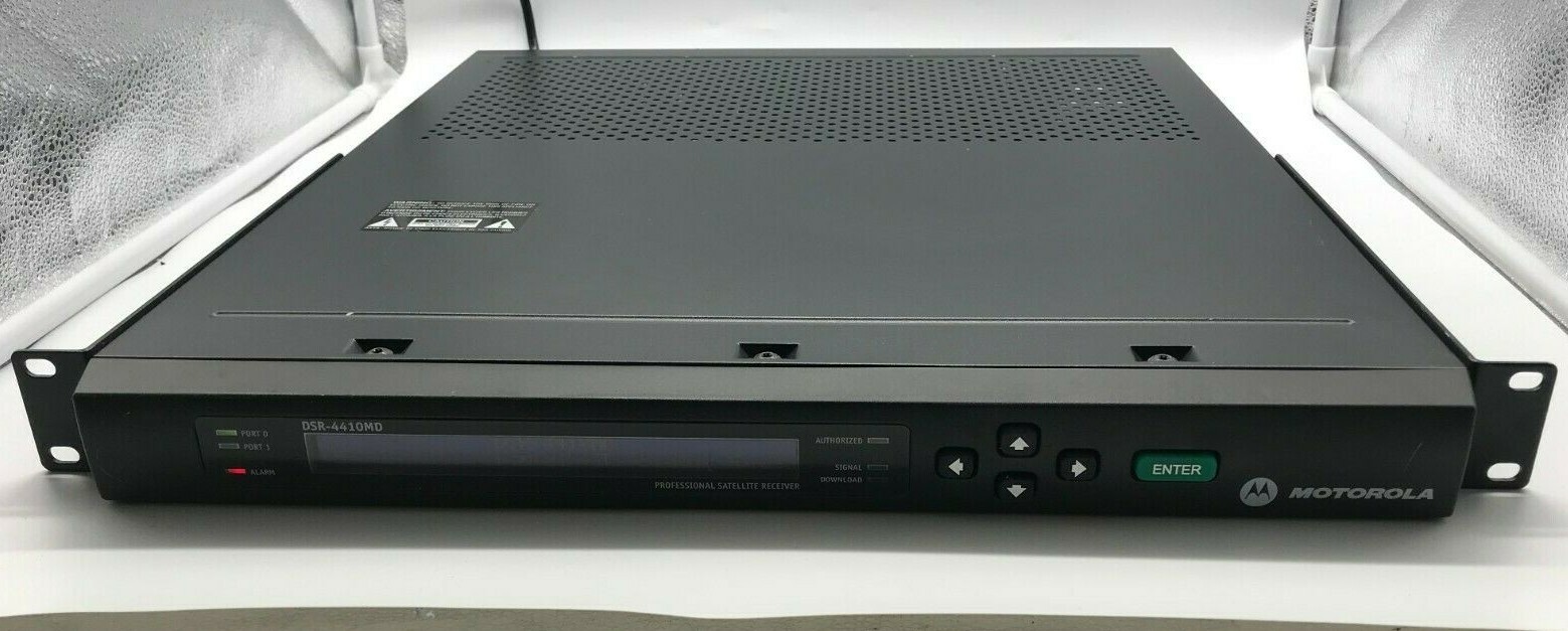 DEFECTIVE DamagedMotorola DSR4410MD Commercial Satellite Multiplex Decry G3D