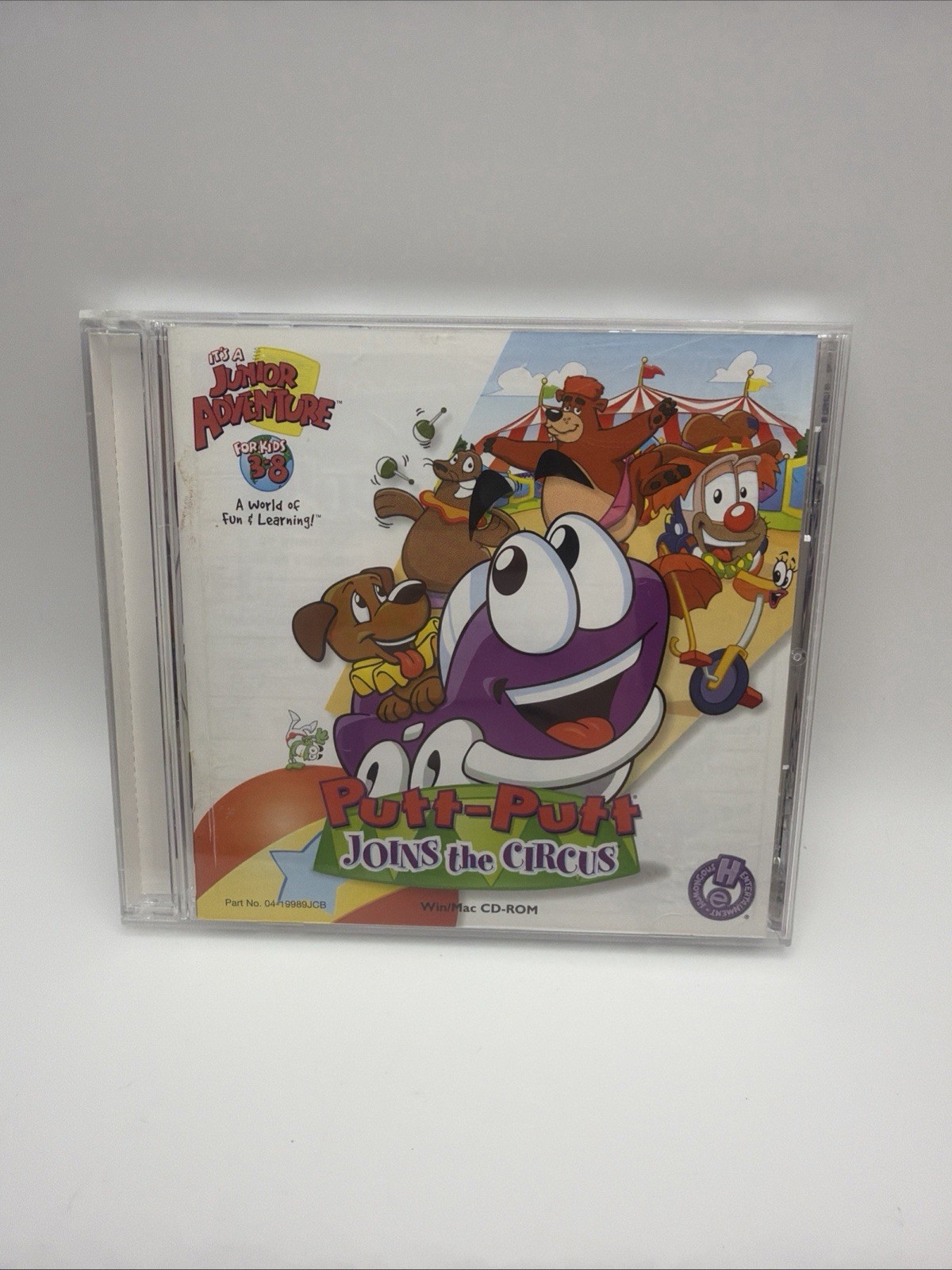 "Putt-Putt Joins the Circus" Win/Mac CD-ROM (2000)