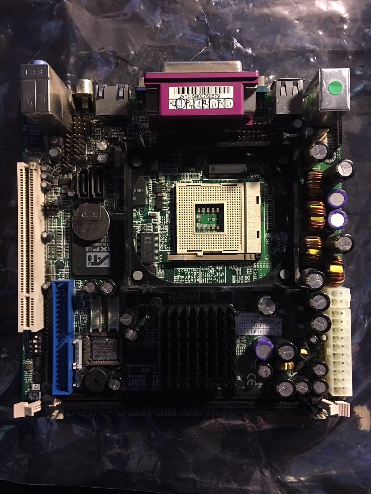 Motherboard ibase/attro skt 478 ati rs300m chipset, industrial, v/l/4s/p/a/2usb