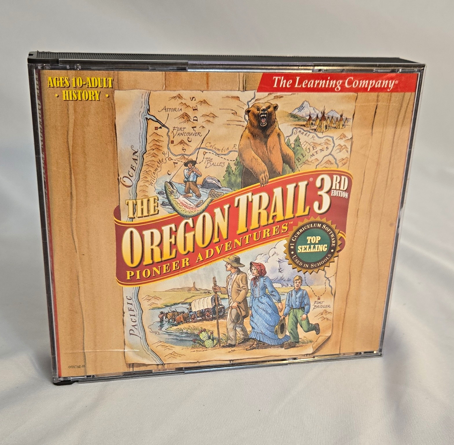 The Learning Company Oregon Trail 3rd Edition CD-ROM Set 3 Discs