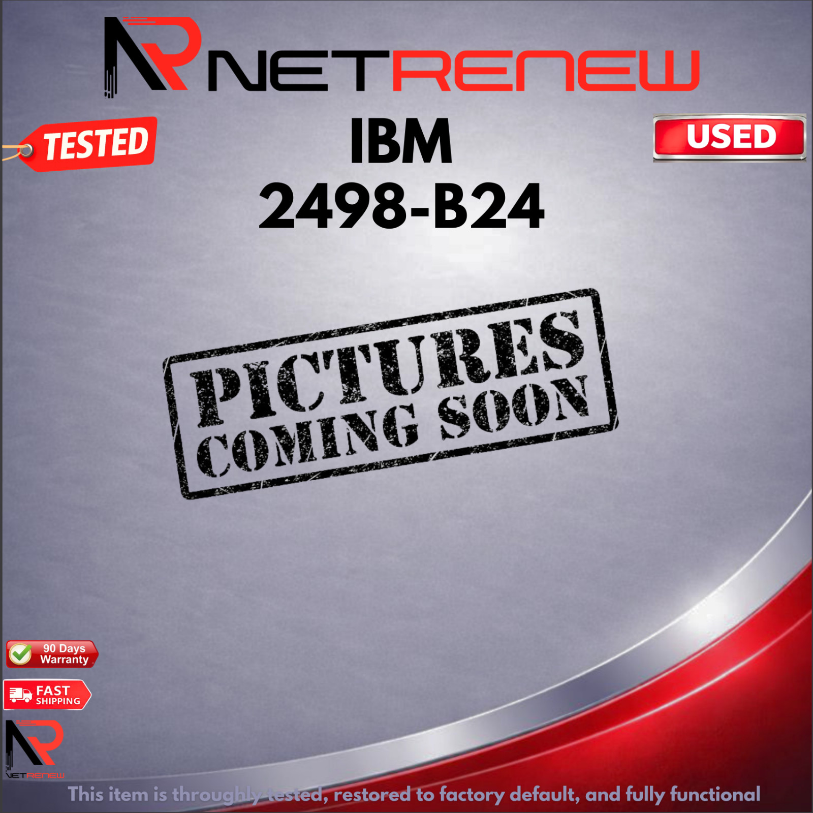IBM 2498-B24 8Gb 24-Port Fibre Channel 16-Port Active