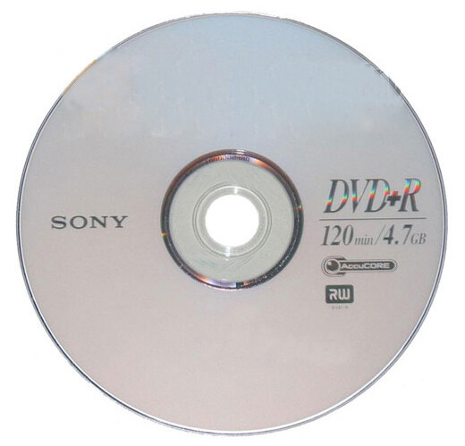 50 SONY Blank 16X DVD+R Plus R Logo Branded 4.7GB Disc in Paper Sleeves