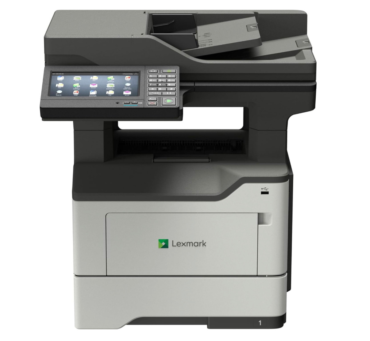 Lexmark MX622ade Laser Multifunction Monochrome MFP Printer - Scan, Copier, Fax