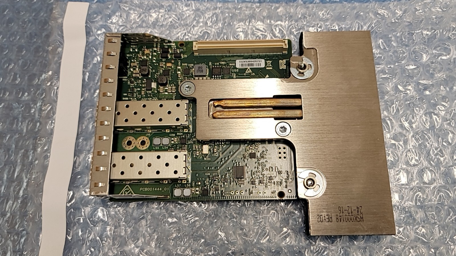 DELL 0R887V MELLANOX CX4121C CONNECTX-4 25GB SFP+ DUAL PORT RNDC CARD