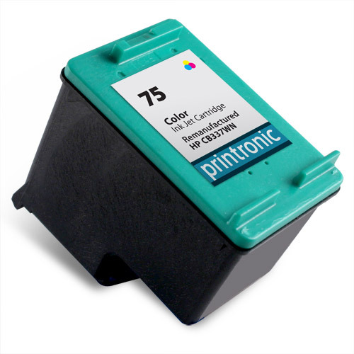 Recycled HP 75 (CB337WN) Color for HP PhotoSmart D5360 OfficeJet J6480