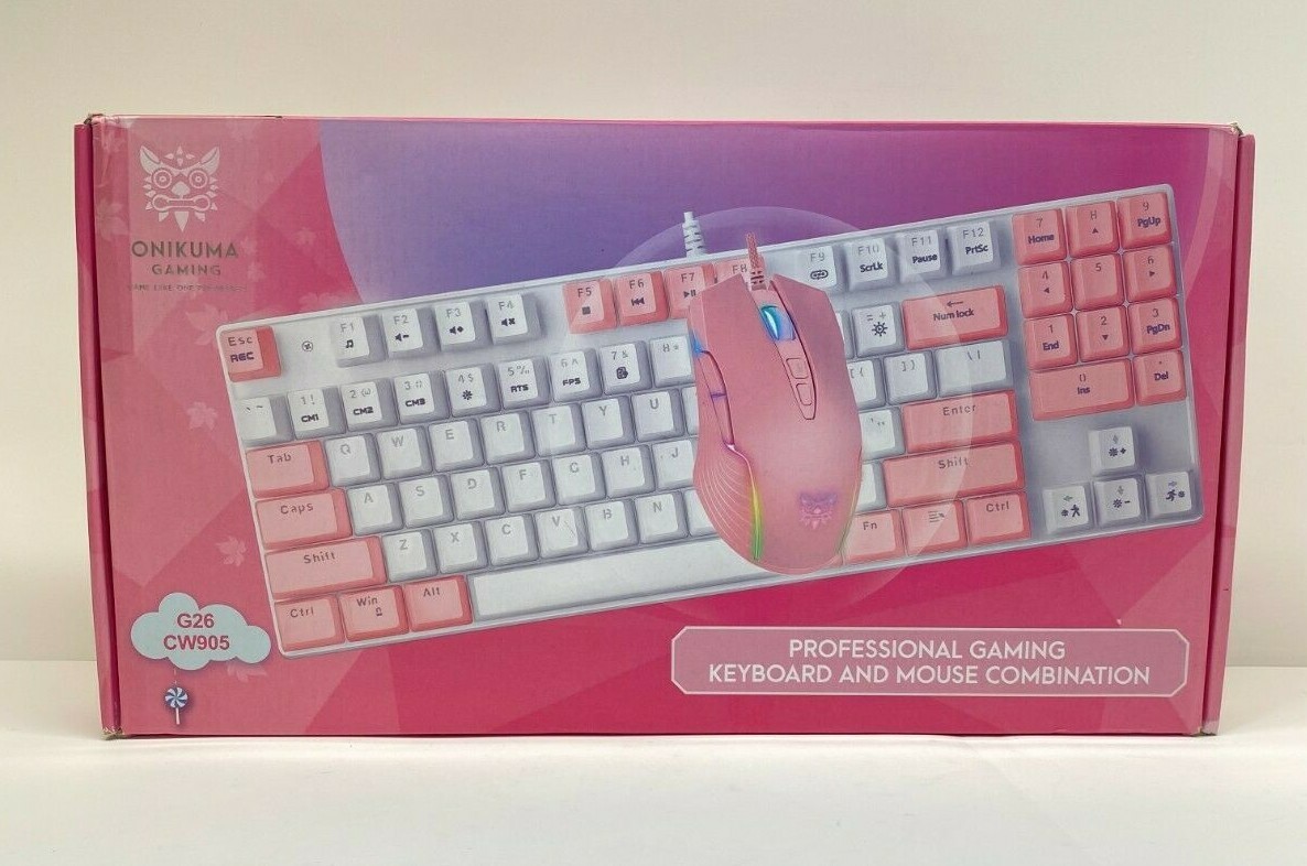 ONIKUMA ONIKUMA G26 + CW905 Wired Gaming Keyboard Mouse Set