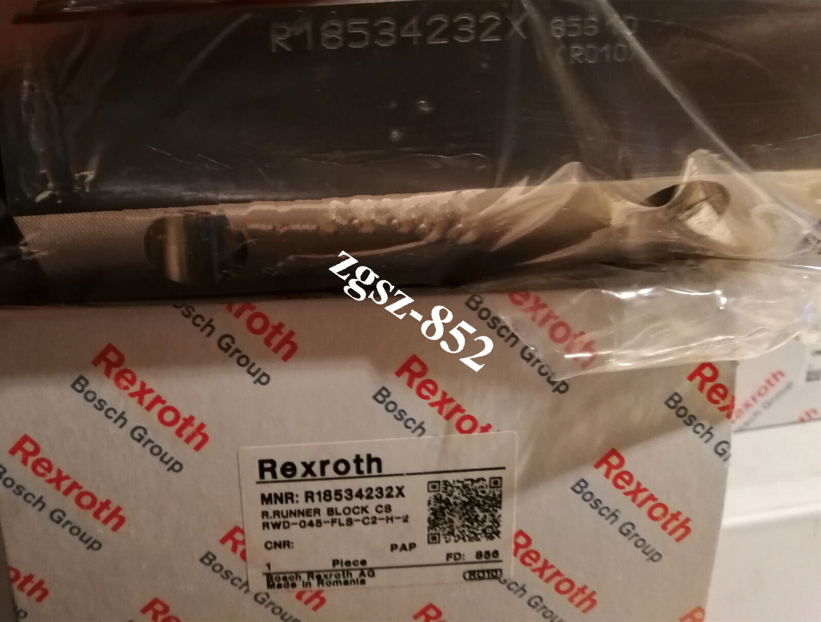 New Rexroth Slider R18534232X Brand New Fast Shipping FedEx or DHL