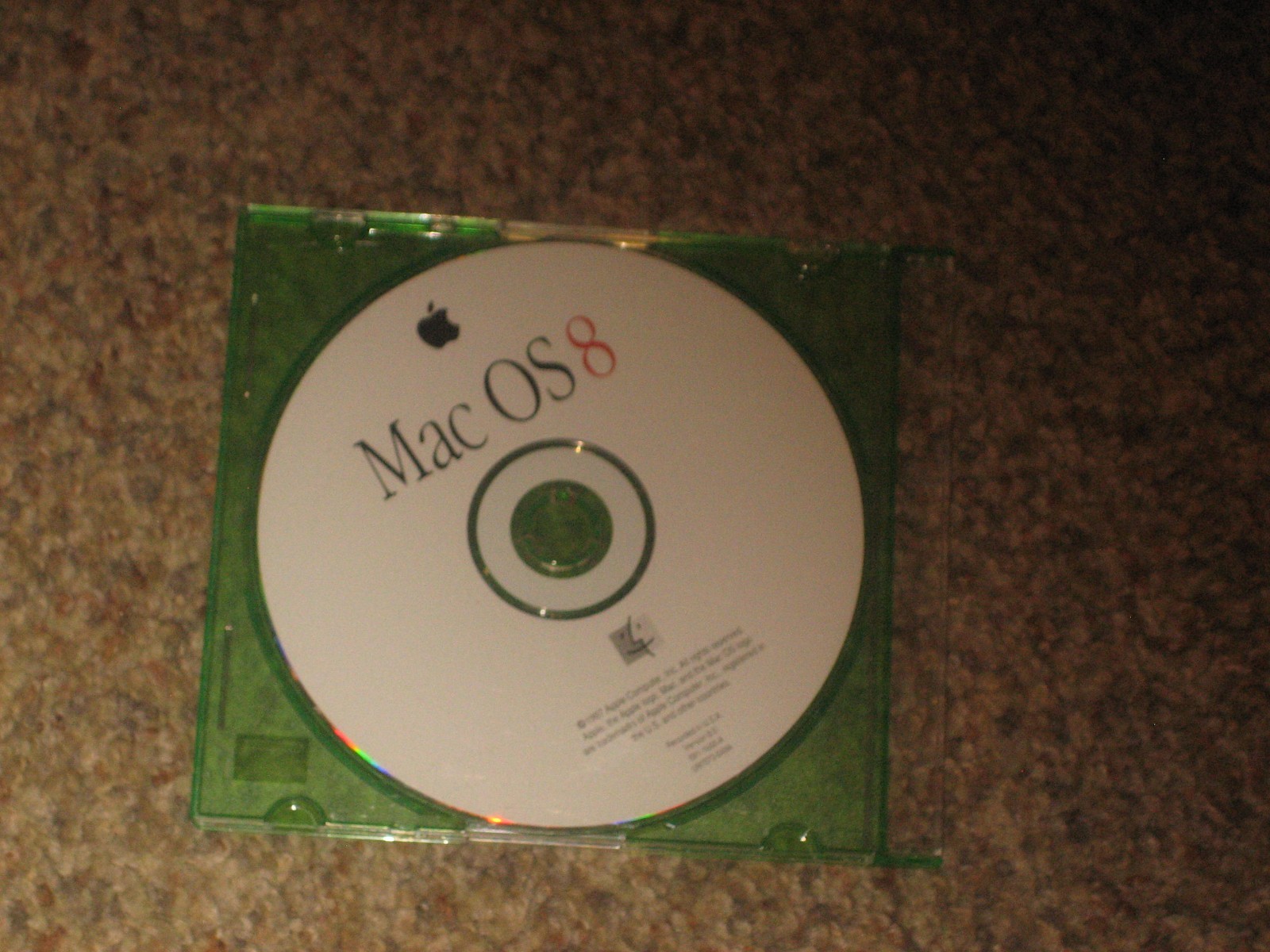 Vintage 1997 Mac OS 8 Apple Computer 691-1600-A System CD Rom Disc