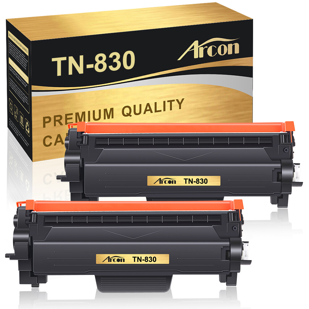 1-4PK TN830XL TN830 Toner Cartridge for Brother HL-L2480DW MFC-L2807DW L2900DW