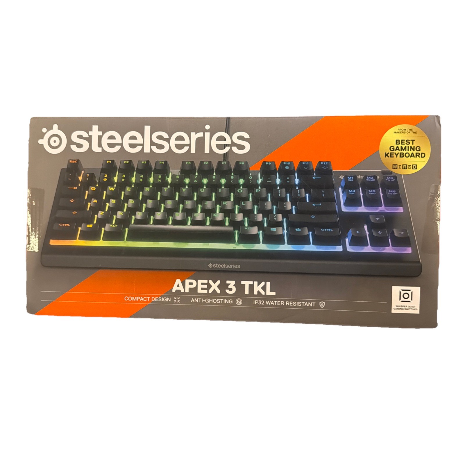Steelseries Apex 3 TKL gamer Keyboard Gaming Keyboard US layout 64831