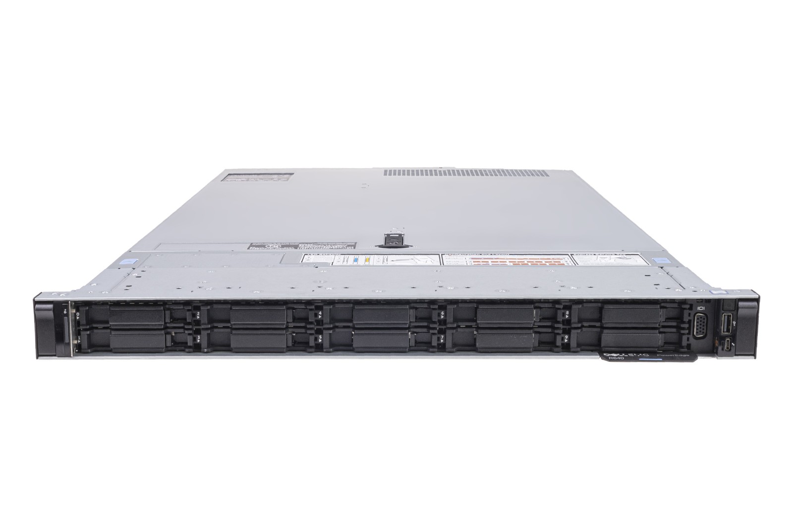 Server Dell R640 10x2.5" 2x Gold 6154 256GB H730P 2x10GbE SFP+ 2xPSU iDRAC 9