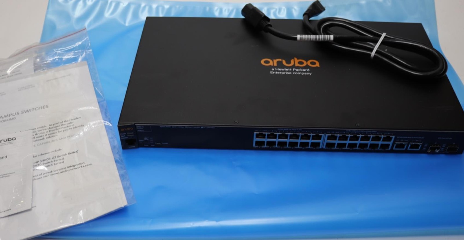 HPE Aruba J9776A 253024G Port Gigabit Ethernet Network Switch  Open Box G1N