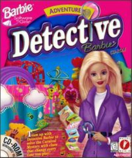 Detective Barbie Mystery of Carnival Caper PC CD find missing Ken solve game
