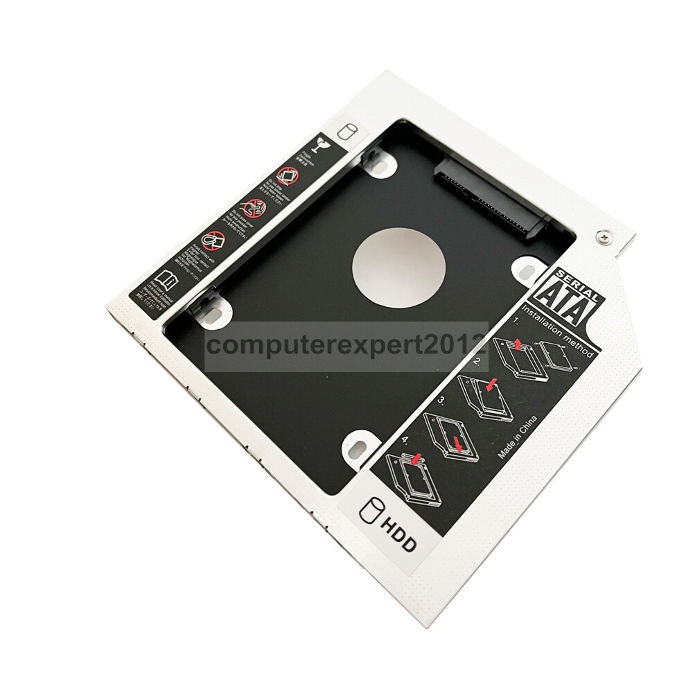2nd 2.5 Hard Drive HDD SSD Caddy Adapter for Acer Aspire E15 E5-575G E14 E5-411G