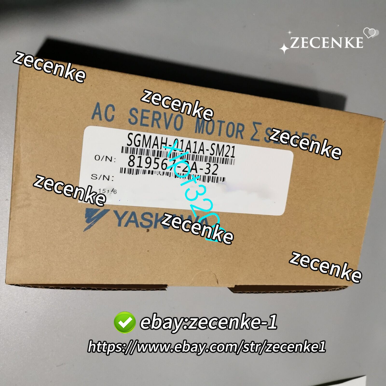 one new Yaskawa servo Motor SGMAH-01A1A-SM21 FedEx or DHL