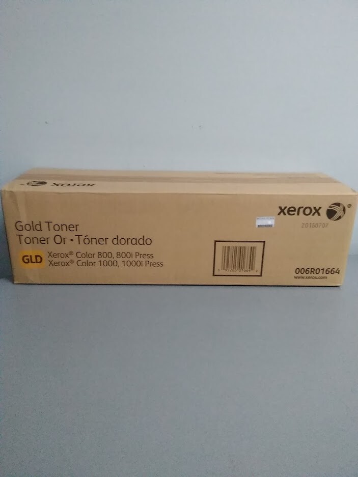 Xerox 006R01664 Gold dry ink Color 800i 1000i Presses  Genuine
