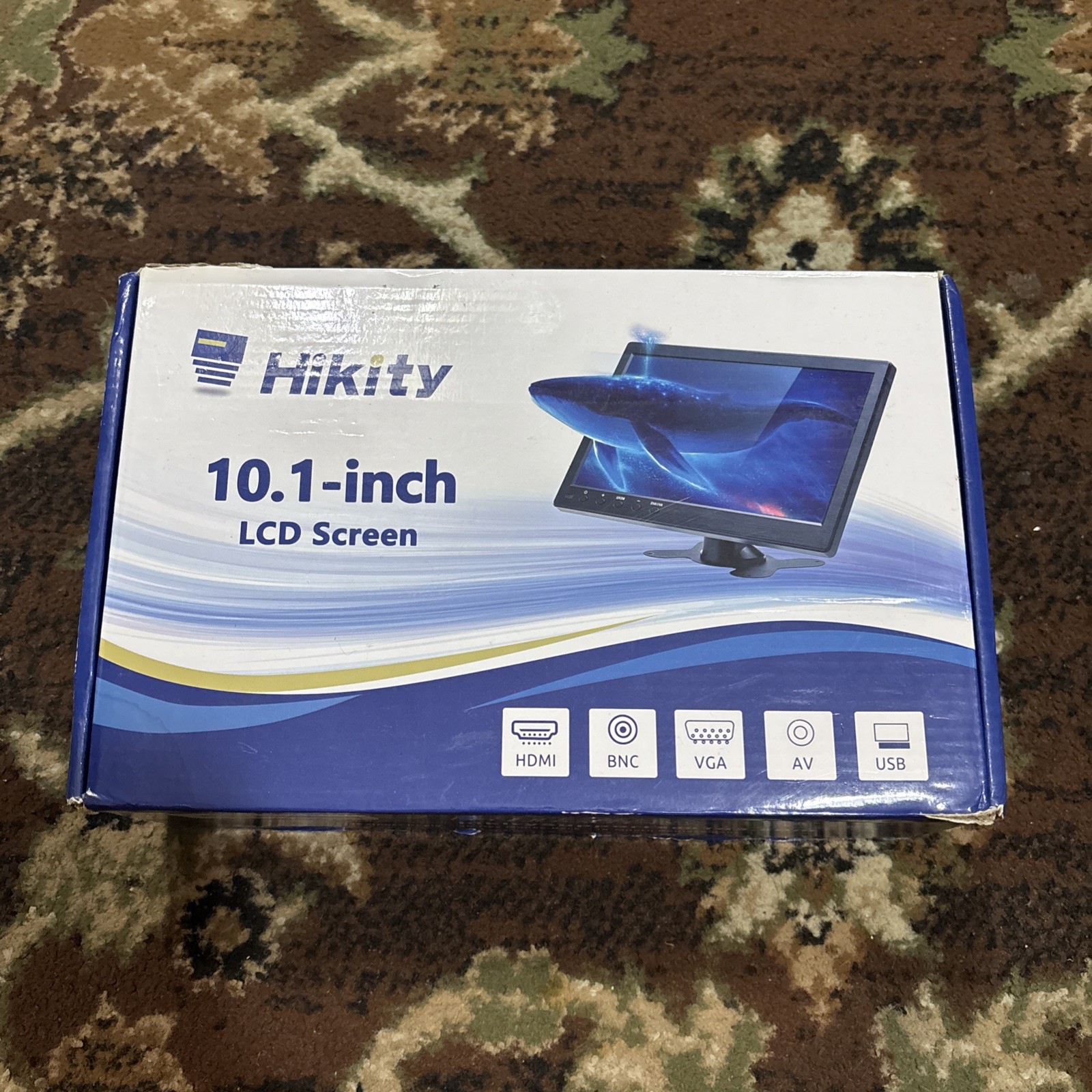 Hikity 10.1 Inch LCD Screen HDMI BNC VGA AV USB