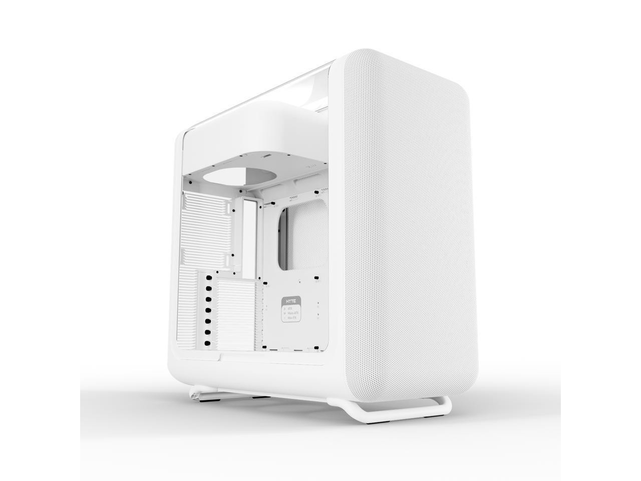 HYTE X50 Modern Performance ATX Mid-Tower PC Gaming Case - Snow White