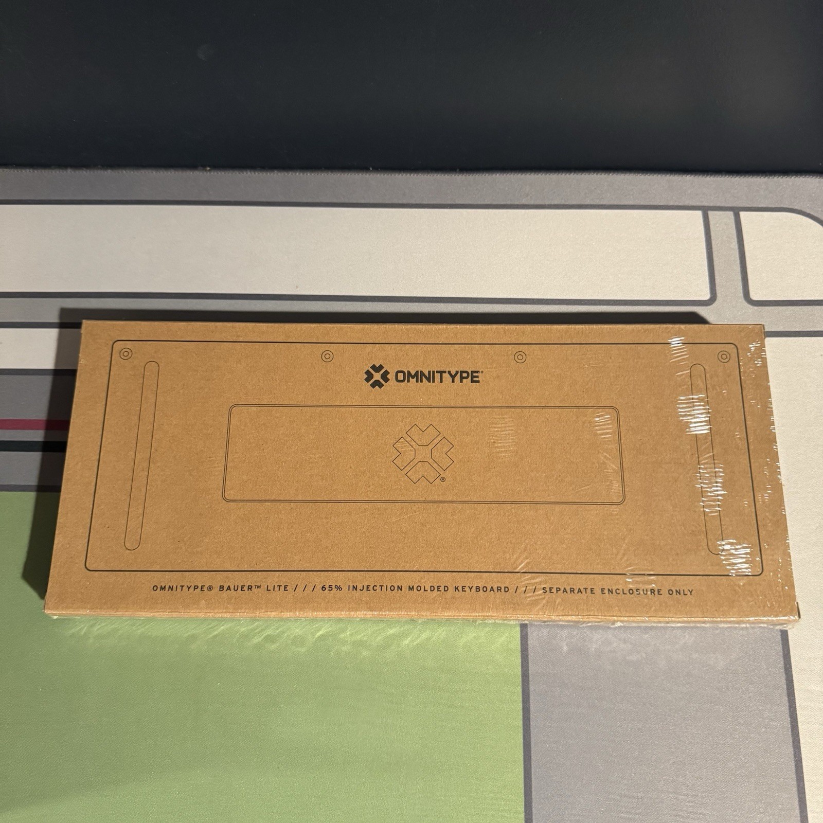 Omnitype Bauer Lite Keyboard Top Plate Only - Ghost (New)