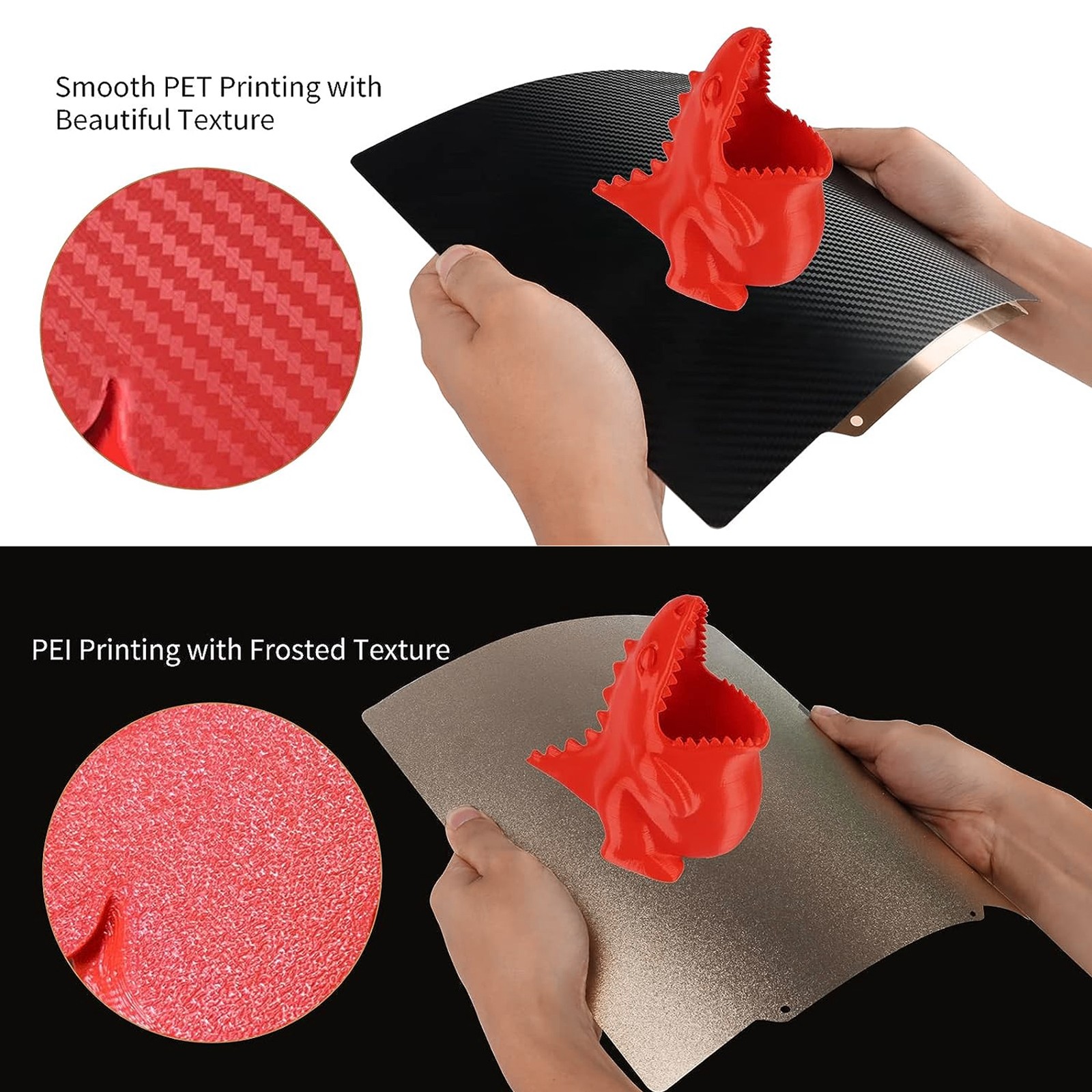Double Side Print Plate High Adhesion For 120x120MM Excellent