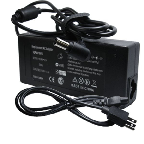 AC Adapter Power Cord FOR SONY VAIO VPCEC2JFX/BI VPCEC2JGX VPCEG33FX VPCEG37FM 