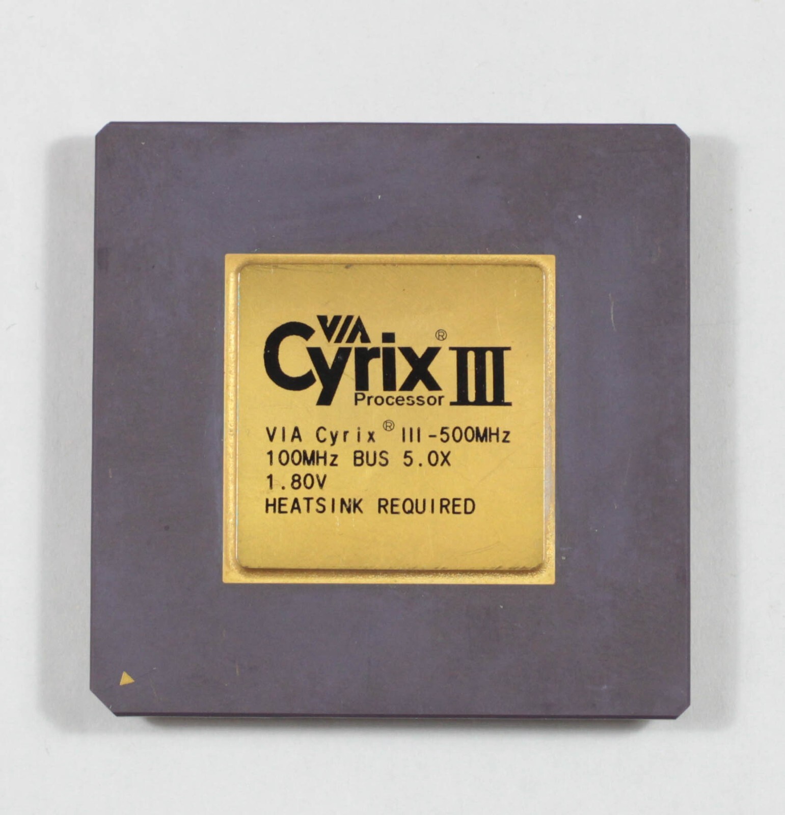 Socket 370 CPU - VIA Cyrix III 500MHz - Samuel - TESTED - NO TARIFF